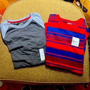 Long sleeve and short sleeve boy’s shirt